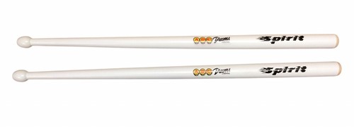 Spirit white marching drum - white,