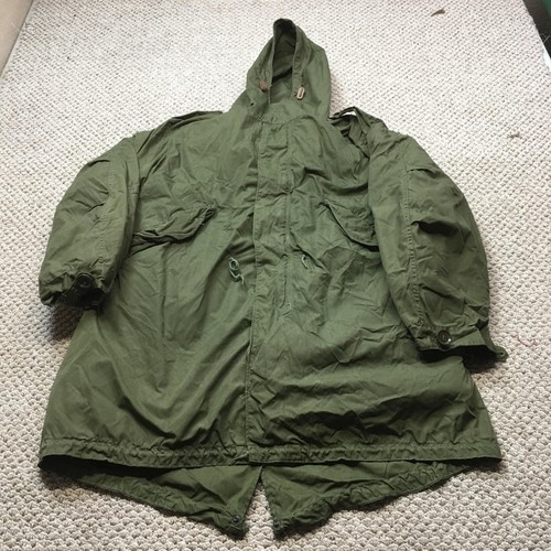 Vintage army parka coat - us,