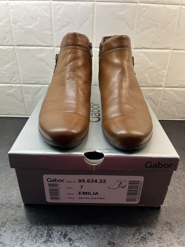 Gabor emilia brown leather - emilia,