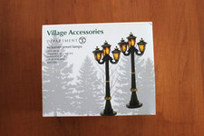 Department 56 - Victorian Street Lamps  Village Accessories
