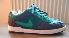 Retro Nike Renzo JR Boys Trainers Size 4 Great Condition Brown/Green