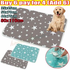 Washable Large Pet Pee Pads Mats Puppy Training Pad Toilet Wee Cat/Dog Supplies.