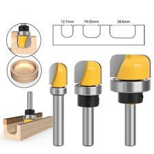 6mm & 1/4" Shank Wood Router Bit Bowl & Tray Round Nose Cove Core Box Cutter
