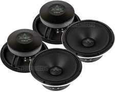 2 Pair Deaf Bonce AP-W81AC 8" Inch 2000 W 4 Ohm Apocalypse Mid Bass Pro Speakers