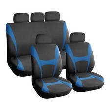 Blue and Black Sport Car Seat