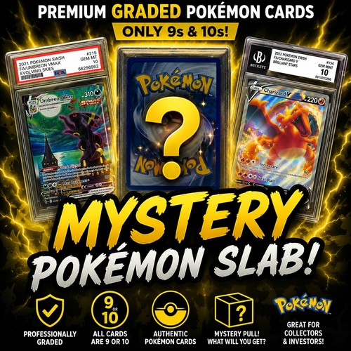 Random graded pokémon card - pokémon,