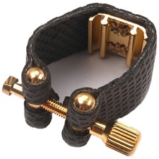 For Alto Sax Saxophone Ligature Accessories Black Compact Fastener9534