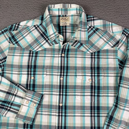 Lucky brand pearl snap shirt - brand,
