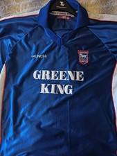 Ipswich Town Home Shirt! Retro And Authentic! Great Condition!