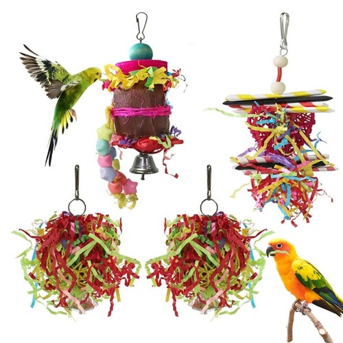 4pcs bird parrot shredding - bird,