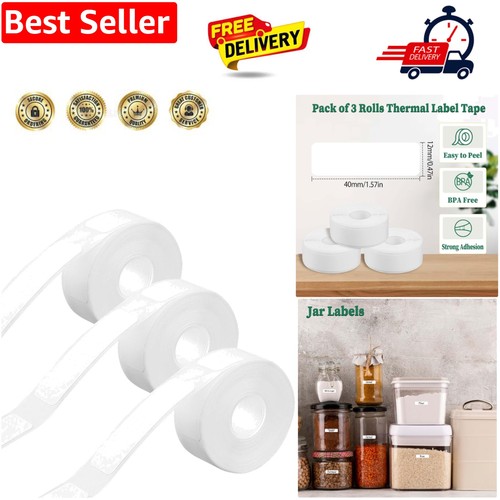 Rolls label maker tape - rolls, 12mm