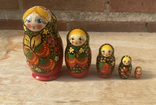 Vintage russian dolls - vintage,