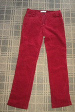 Brax Trousers corduroy Jeans pants Size 10 W30" L 31" Straight leg Mid-rise Vint
