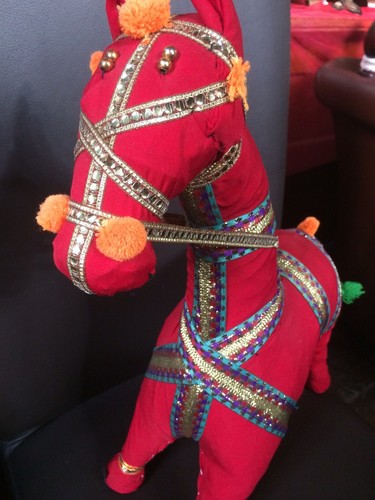 Horse pony fabric unusual - horse,