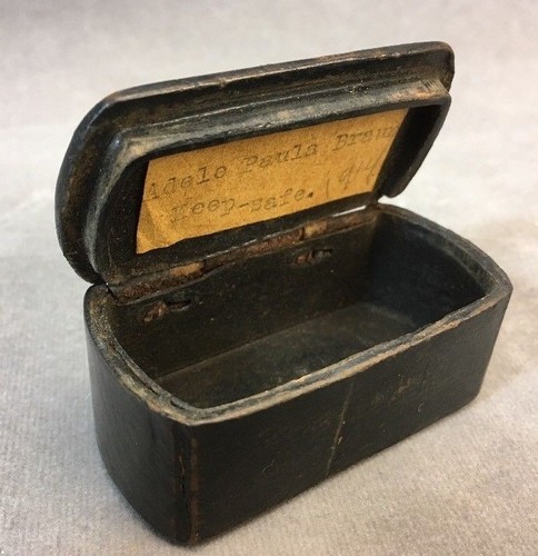Antique lacquer paper mache - lacquer,