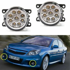 2x LED Fog Light Lamp For Opel Vauxhall Agila Astra Signum Tigra Twintop Vectra