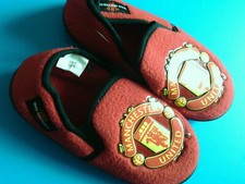 New Official Manchester United  Football Club Infants Slippers UK. C9 (EU 26) 