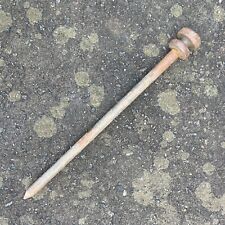 British Army Surplus Issue Heavy Duty Cam Net Dome Top Metal Stakes, Tent Pegs