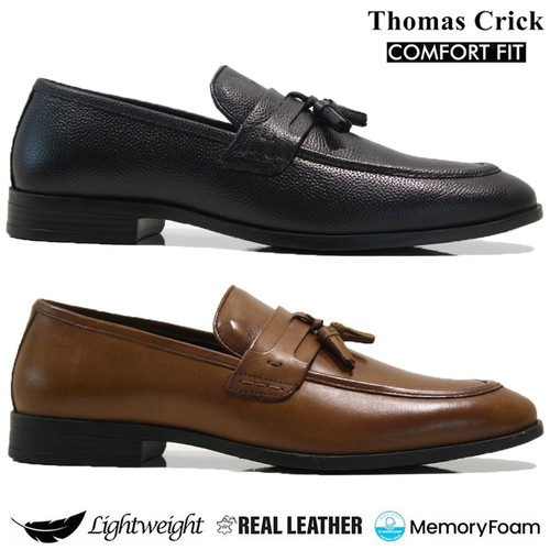 Mens leather tassell moccasin - mens,