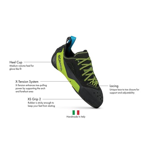 Scarpa mago lace rock climbing - scarpa,