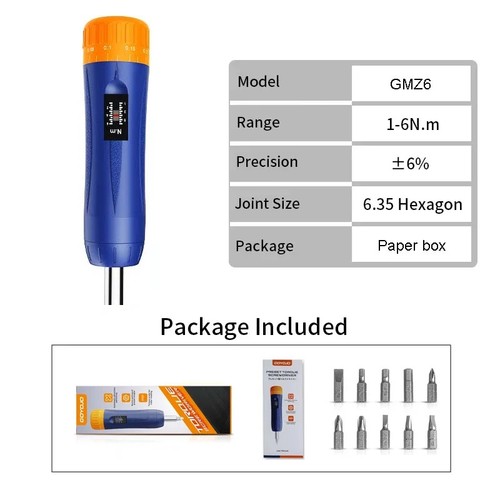 Precision torque screwdriver - torque,
