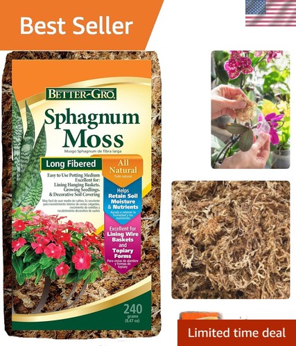Sphagnum moss 100 natural - -,