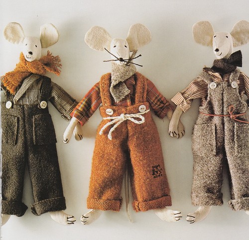 Country mouse toy sewing - mouse~toy,