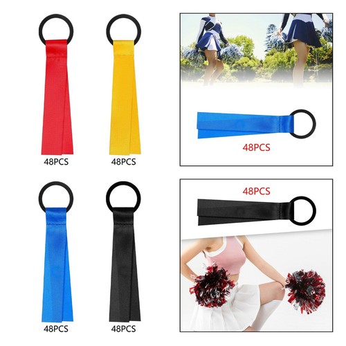 48x cheerleader pom poms - pom, name