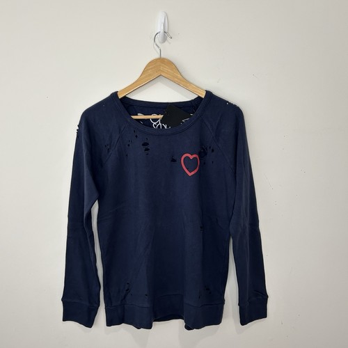 Chaser distressed sweatshirt - chaser,