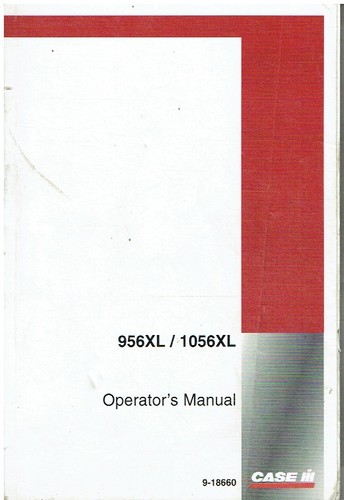 Case 956xl 1056xl tractor - 956xl,