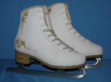Good, Clean Condition - SFR Galaxy Glitra Ice Figure Skates  Size EU 35.5 / UK 3