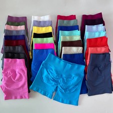 1pair Yoga Shorts Seamless