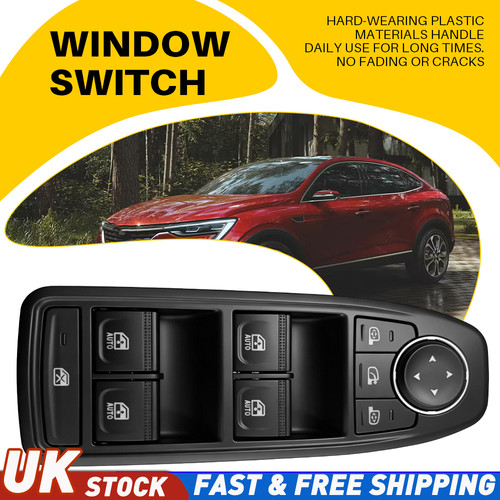 Front master window switch - front,
