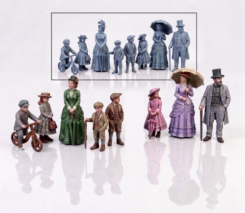 Victorian family kids nanny - family, +