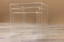 Acrylic Nest of 3 Tables - 6mm