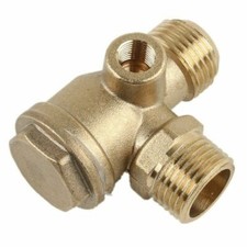 Air Compressor Valve Non Return Check Valve Spare Parts Tube Connector Tool Part