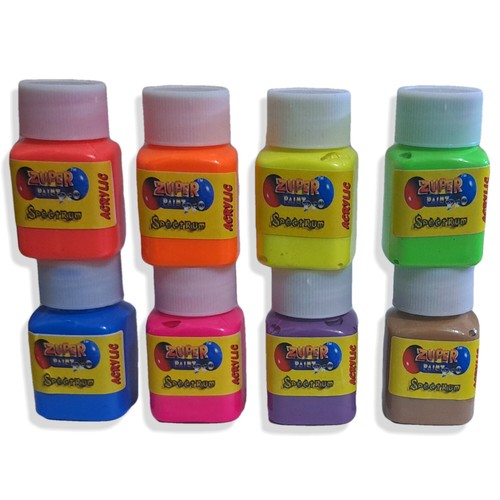 Acrylic fluorescent paint - acrylic, uv