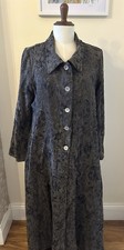 OUT OF XILE Fabulous Tapestry Print Jacket Coat Size 4 - 40 Inch Chest