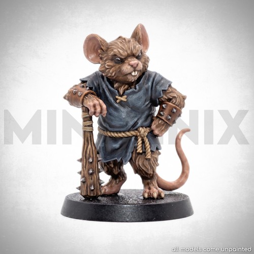Mouse warrior bandit fantasy - warrior,