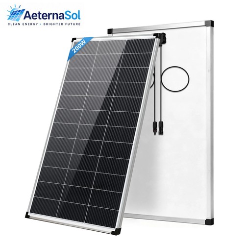 200w solar panel type - n-type, 18v