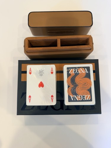 Zegna double deck playing - deck,