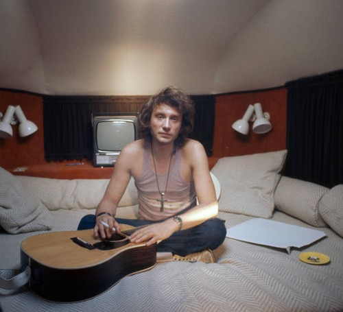French rock roll musician - roll,