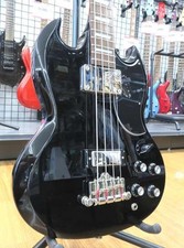EPIPHONE SG Bass EB-3 Ebony Used 2009 Okoume body Mahogany neck Black w/Gig case