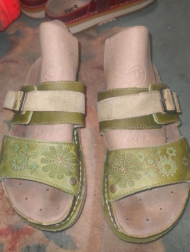 Vintage green floral - vintage,