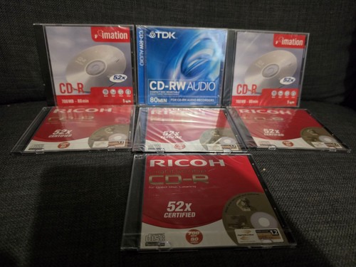 Job lot sealed blank cds - sealed,