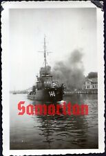 I11/40 WW2 ORIGINAL PHOTO OF GERMAN KRIEGSMARINE TORPEDO BOAT