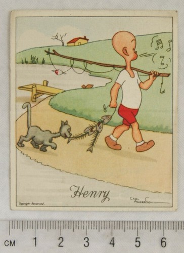 1935 kensitas card henry - kensitas,