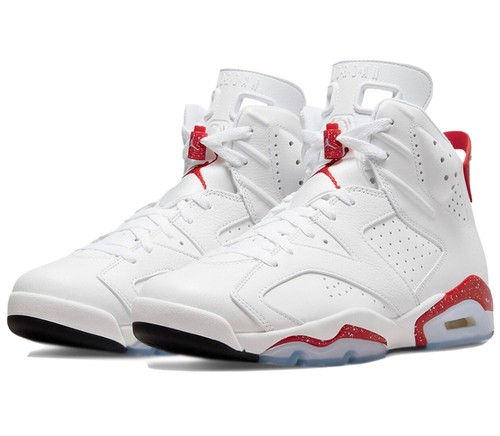 White and university red air - white,