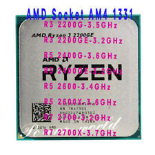AMD Ryzen 3 2200G 2200GE 5 2400G 2400GE 2600 2600X 7 2700 2700X Socket AM4 CPU