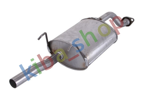 Exhaust system rear silencer - system,